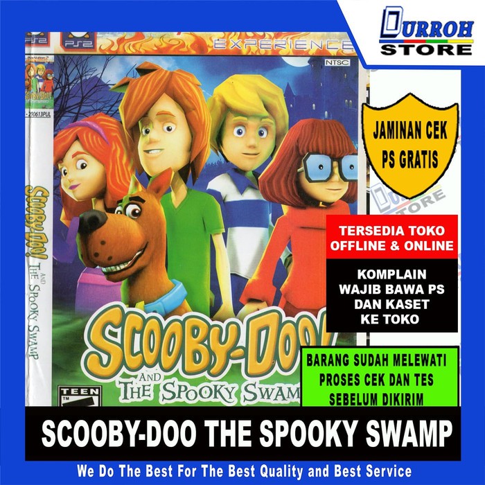 KASET GAME PS 2 SCOOBY DOO THE SPOOKY SWAMP