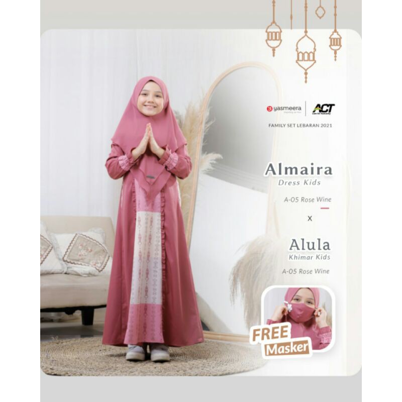 ALMAIRA KIDS DRESS BY YASMEERA