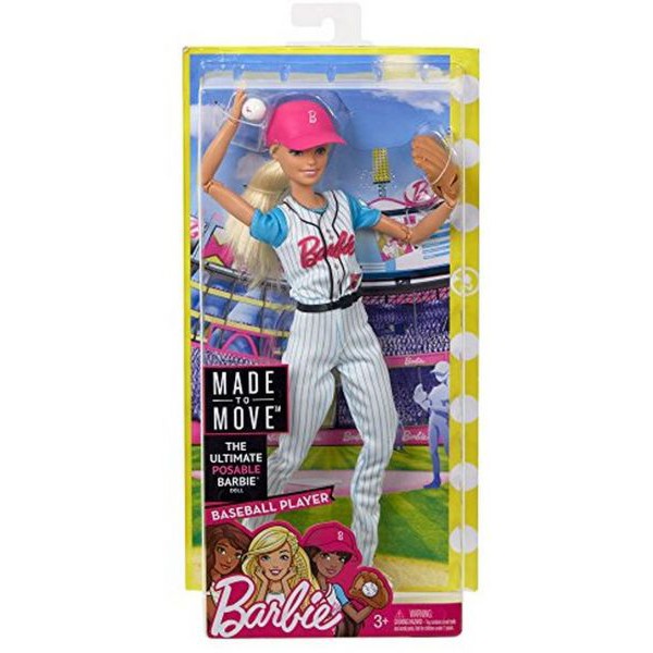 Barbie Made To Move Baseball