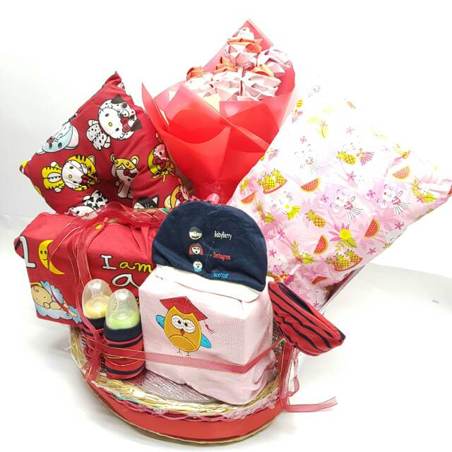 Parcel Hampers Red Pink s1