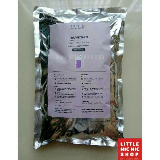 

Frappe Taro powder bubuk minuman rasa taro