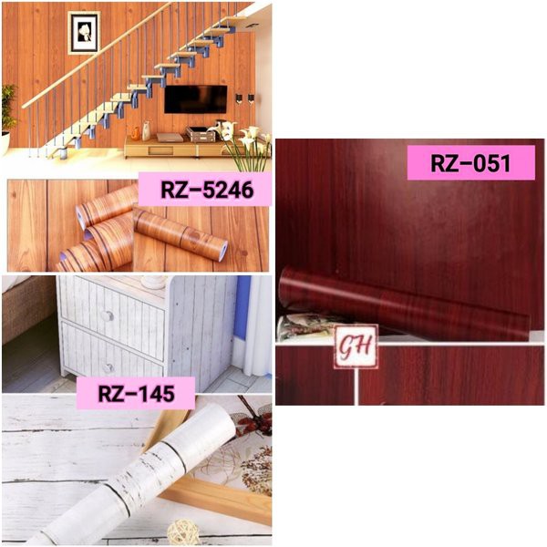 Wallpaper Dinding Kayu Wallpaper Sticker Dinding Kayu