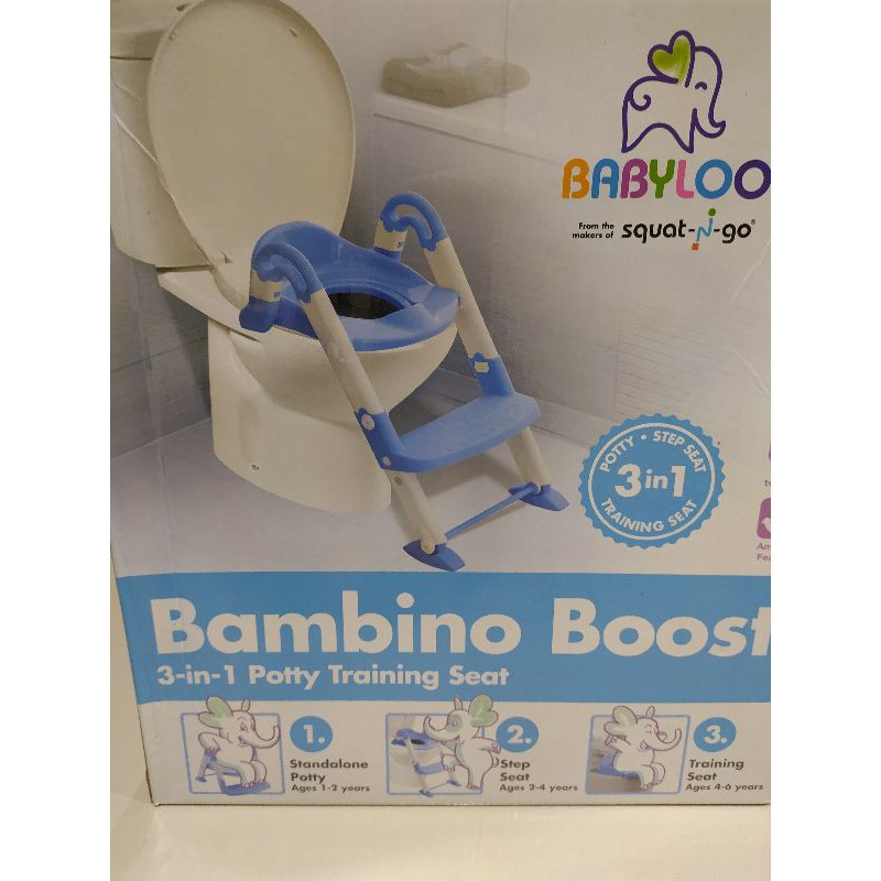 SQUAT N GO TOILET POTTY TRAINING ANAK 3 IN 1/PISPOT PORTABLE/ALAS CLOSET DUDUK ANAK/PIJAKAN CLOSED