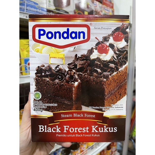 Premiks Blackforest Kukus PONDAN 400gr / premix