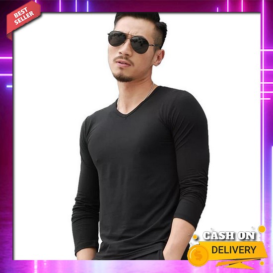 Import Quality!!! Murah Baju Kaos Lengan Panjang Kaos Lengan Panjang Maternal Disaster Baju Kaos Pri