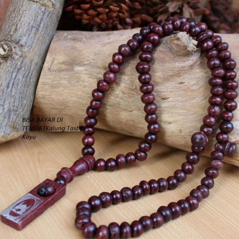 Tasbih kayu isi 99