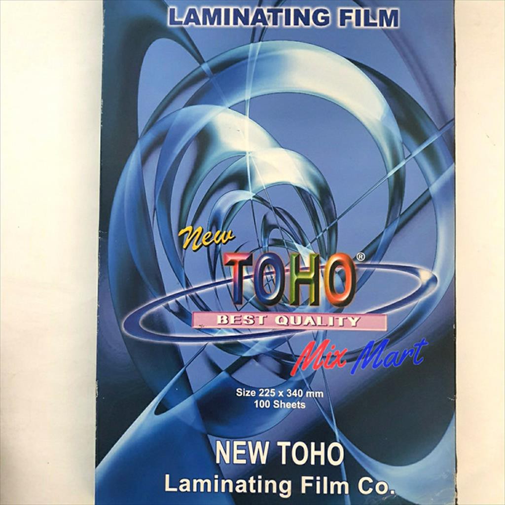 

Plastik Laminating Film TOHO ukuran Folio 100 micron