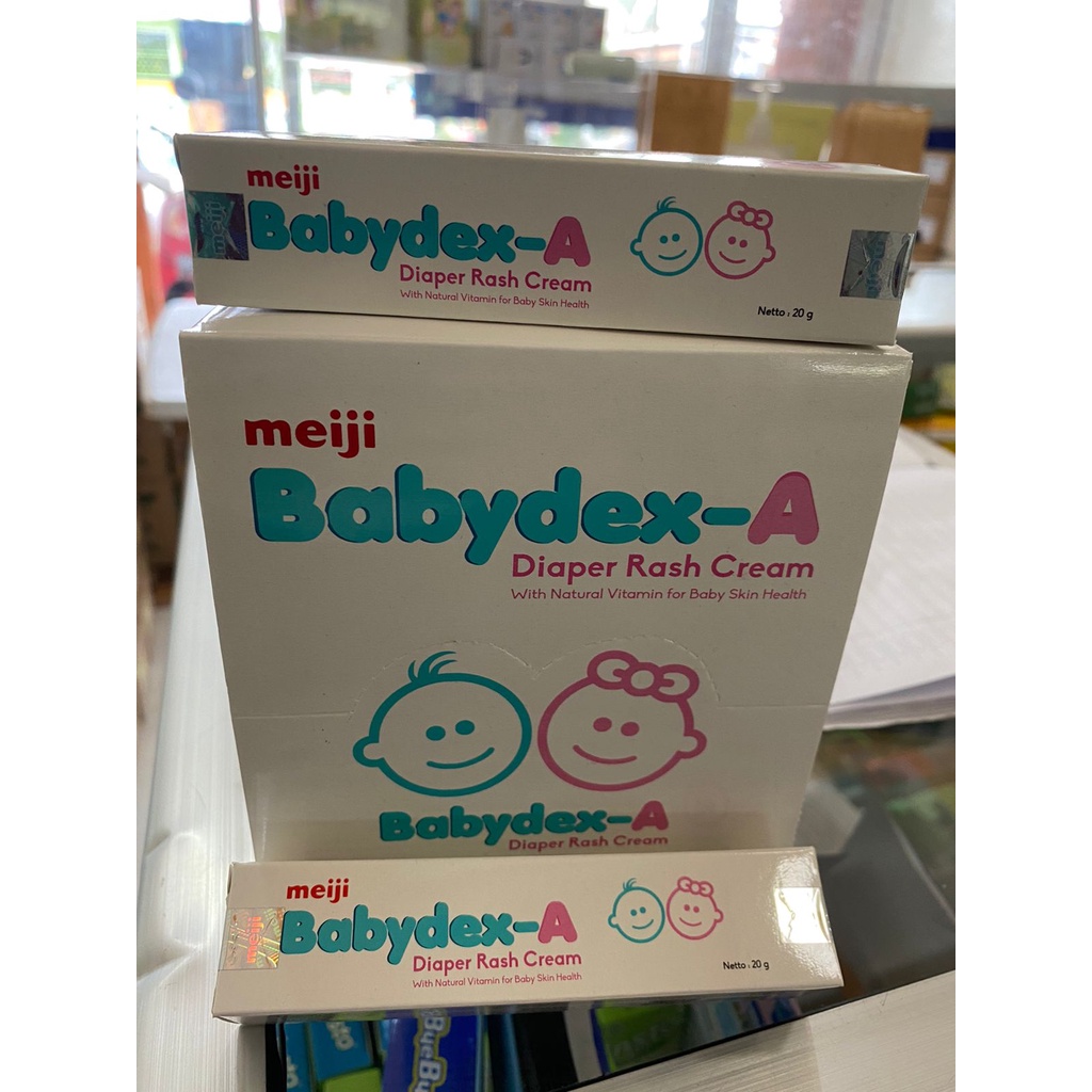 Babydex-A Diaper Rash Cream Krim Popok Bayi 20g