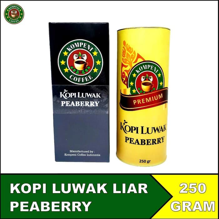 

Kopi Luwak Liar Peaberry (Kopi Lanang / Kopi Jantan)