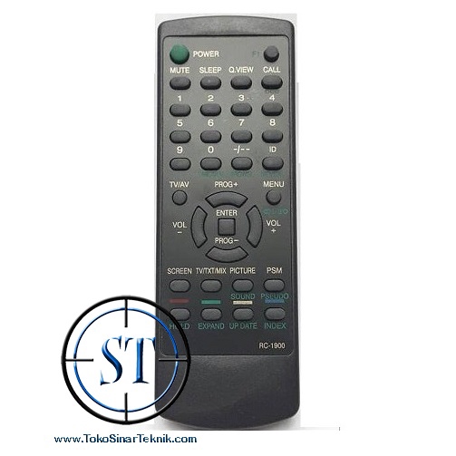 Remote Tv Tabung AKARI Remot Televisi RC-1900