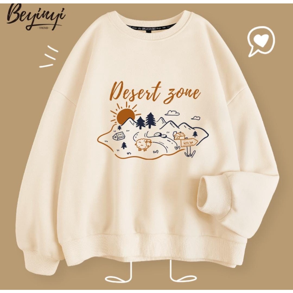 DESERT ZONE SWEATER BAHAN FLEECE (v1)