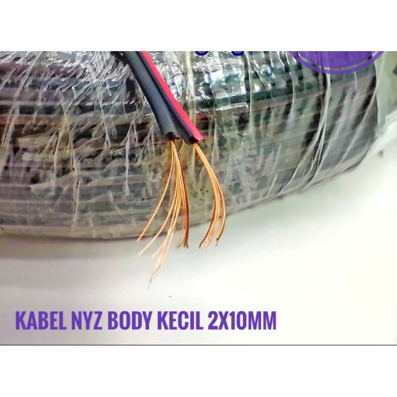 TERMURAH KABEL KECIL ISI 2 WARNA MERAH HITAM