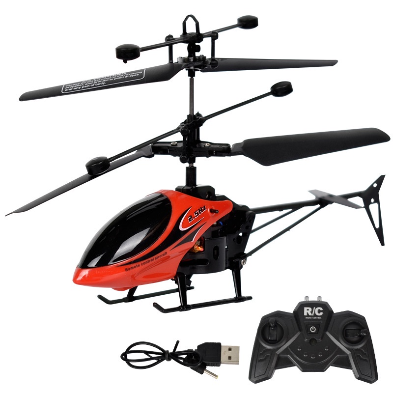 Rc HELICOPTER Drone Uav Gyro QuadcopteR Stabil Remote Control 2 Channel | Helikopter Remote Control