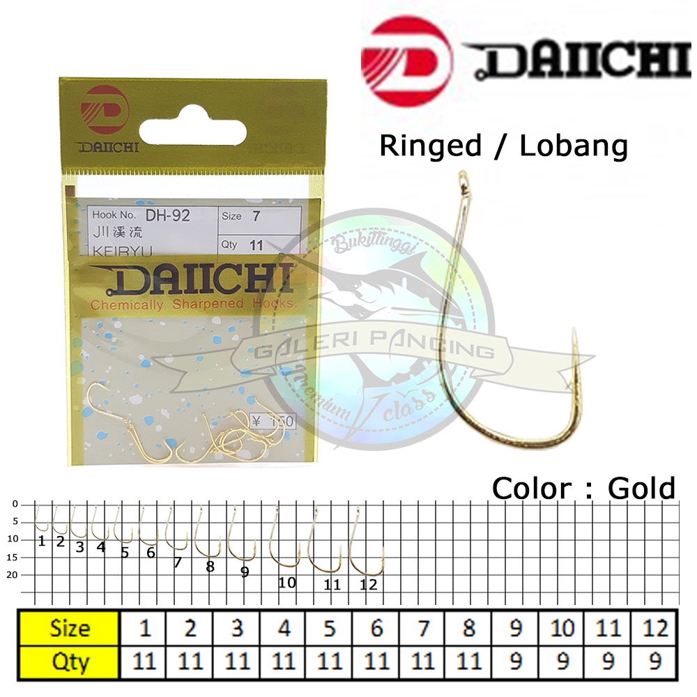 Kail Pancing Daichi DH92 DH-92 Keiryu
