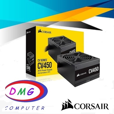 Corsair CV450 Power Supply 450 Watt 80 Plus Bronze Certified CV 450