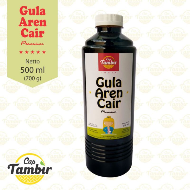 

Gula Aren Cair Asli Premium 500ml (Nira Aren, Bukan Nira Kelapa) 100% Arenga Palm Sugar - Cap Tambir