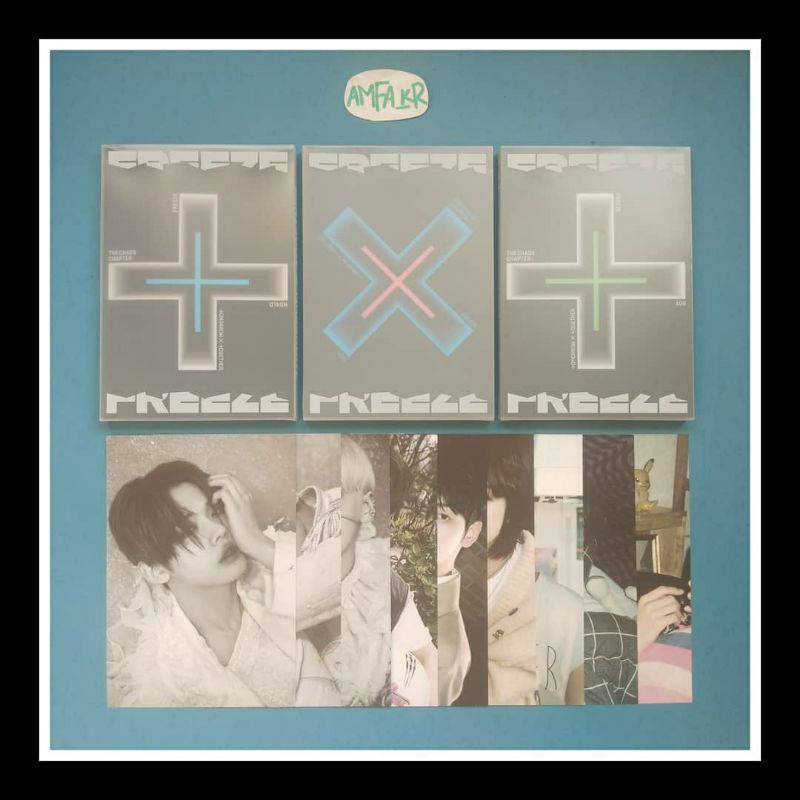 [SHARING] TXT THE CHAOS CHAPTER : FREEZE (ALBUM ONLY + POSTCARD)
