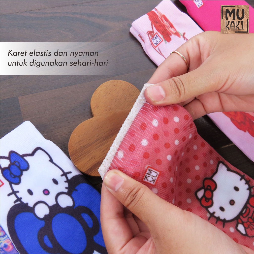 Kaos Kaki Jempol Anak Printing Karakter Murah Mukaki O