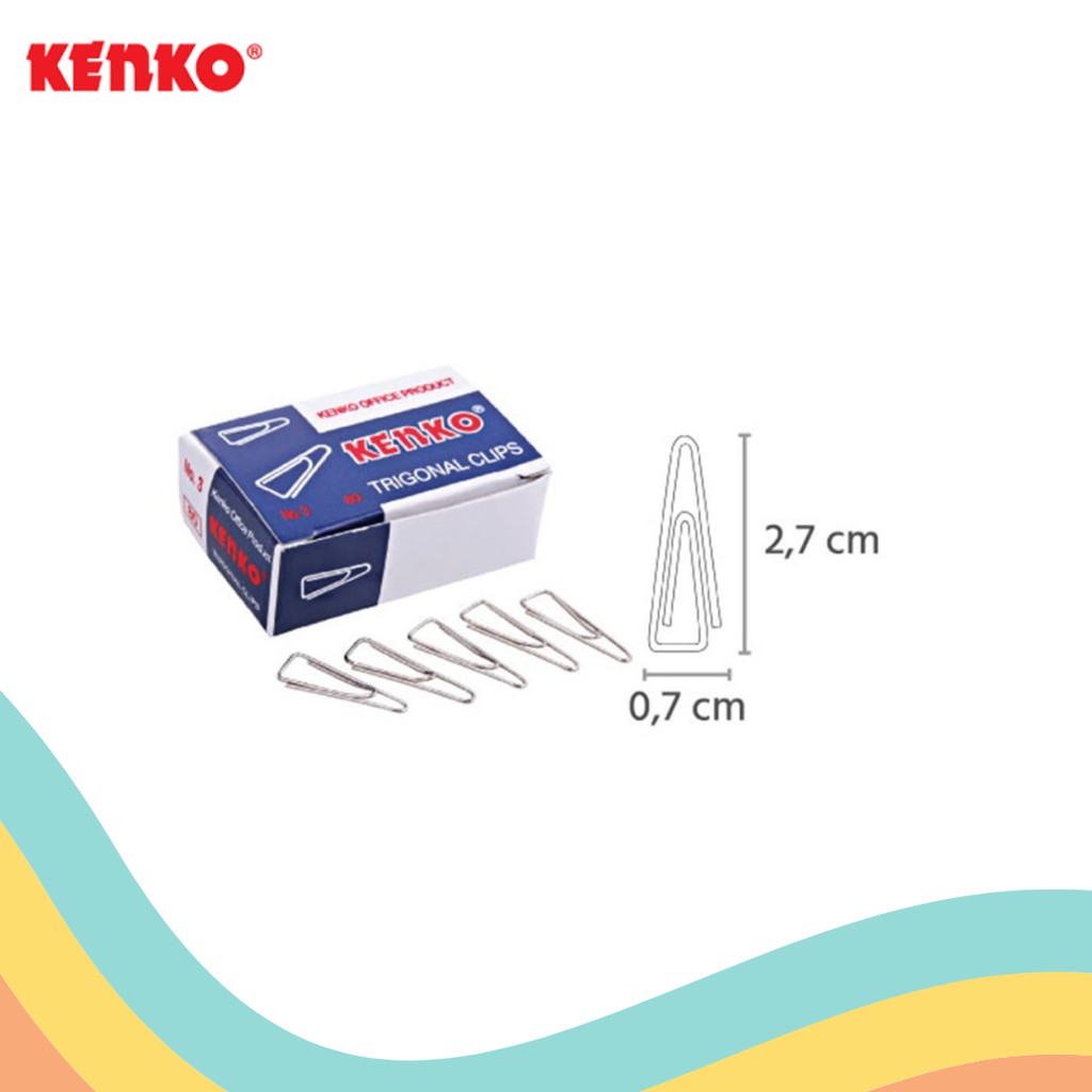 

PAPER CLIP KENKO NO 3 KECIL (1 PCS)