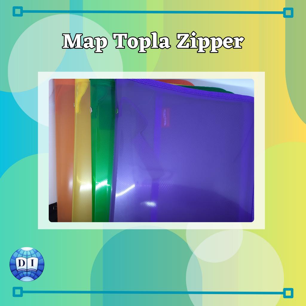 

[ MAP ZIPPER ] TOPLA | MAP PAKAI ZIPPER | MAP SEKOLAH | MAP KERJA | MAP WARNA WARNI