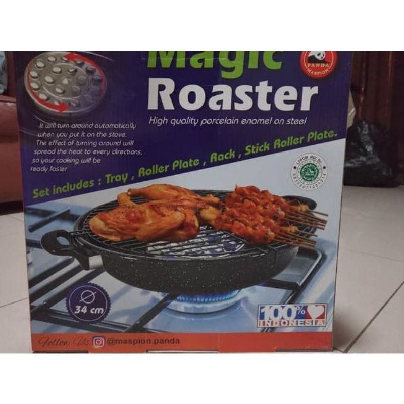 Maspion Alat Pemanggang Magic Roaster34 Grill