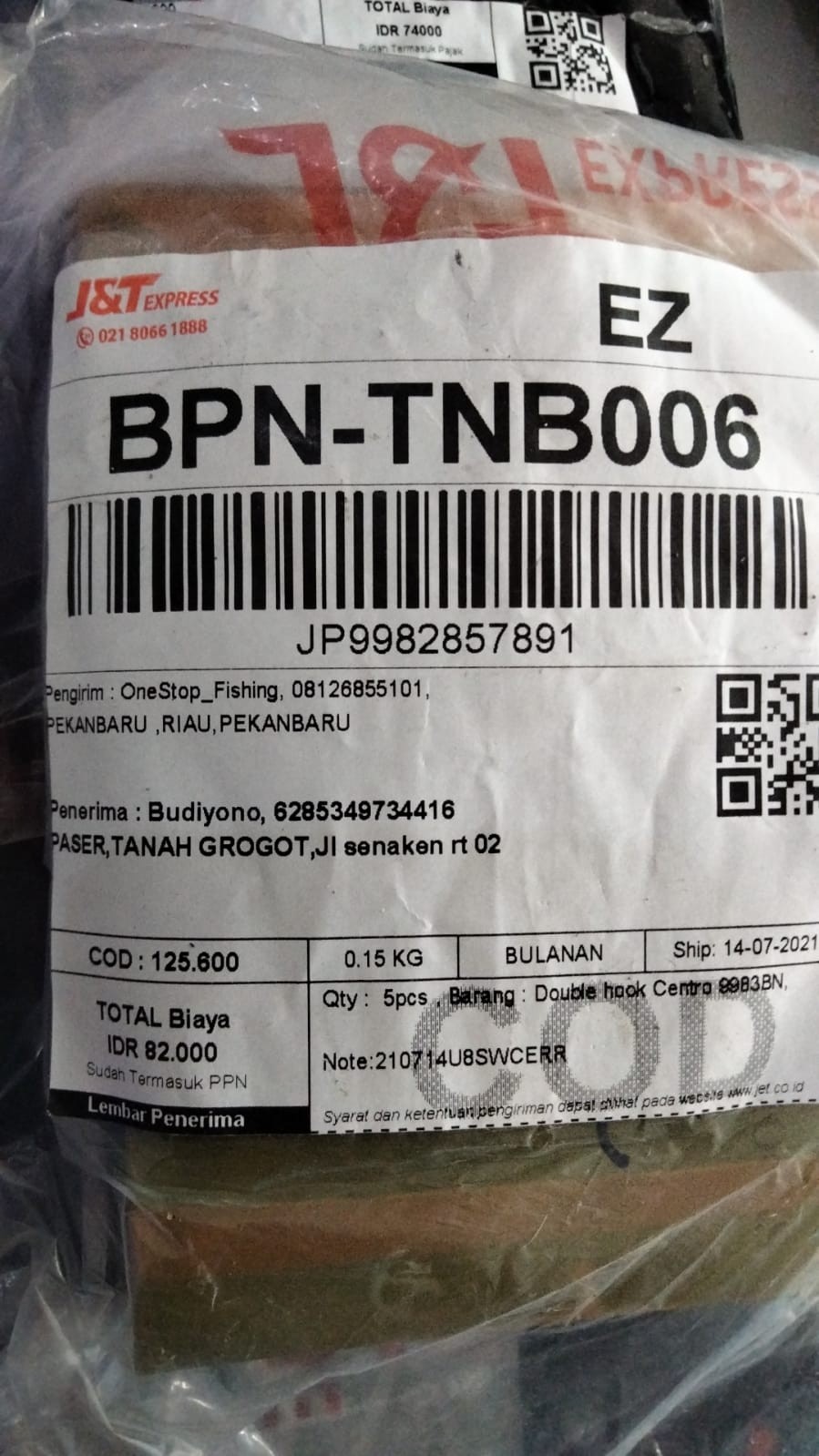 Double Hook Centro 9983bn