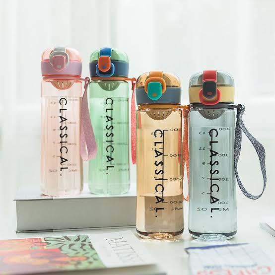 BOTOL MINUM TRENDY BOTOL MINUM BPA FREE CLASSICAL 800ML BOTOL MINUM SERBAGUNA