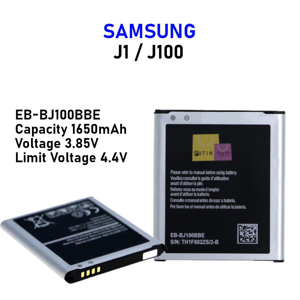 (P) Baterai batre battery Original Samsung J1 / J100 / J1 / J100H / SM-J100 / J100F / J100 / EB-BJ100BBE