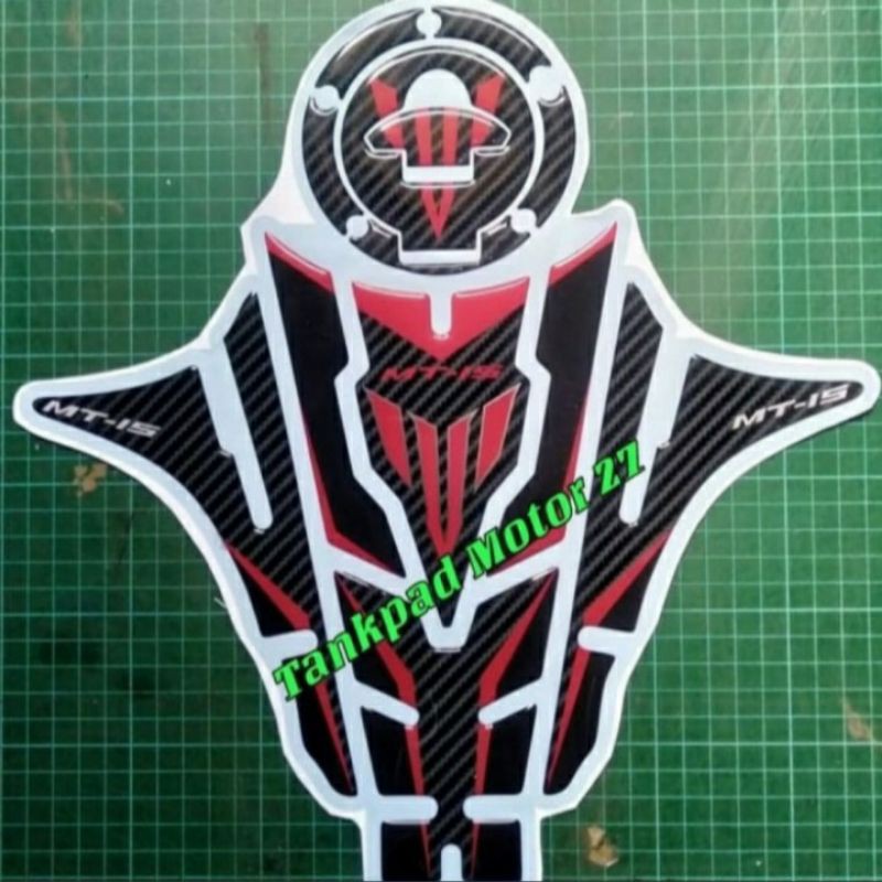 Stiker Sticker Resin Timbul Tankpad Tank Protector Yamaha MT15 Premium