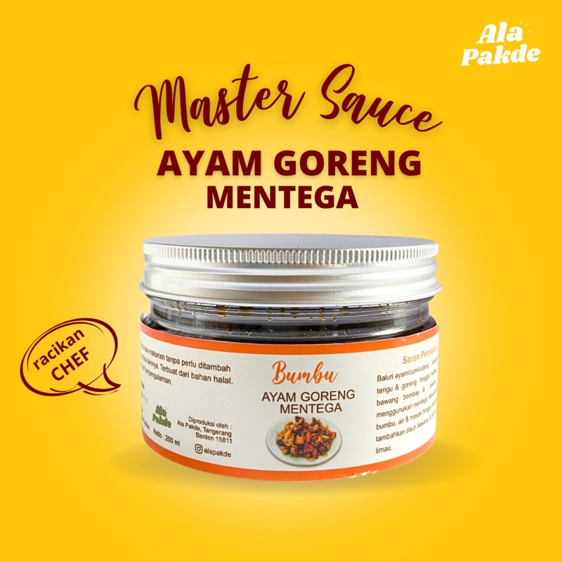

Saus Ayam Goreng Mentega / Saus Instan