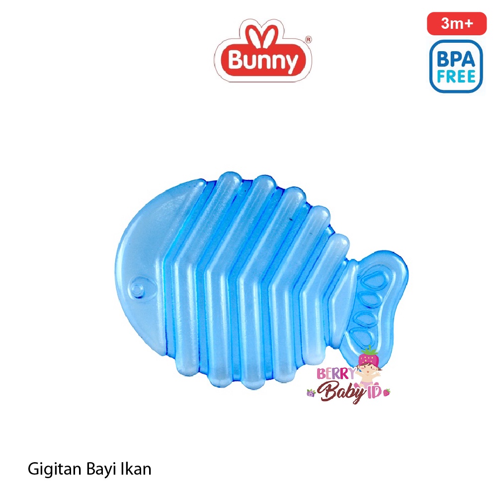 Lusty Bunny Mainan Gigitan Bayi Silikon Water Filled Teether Duck Fish Berry Mart