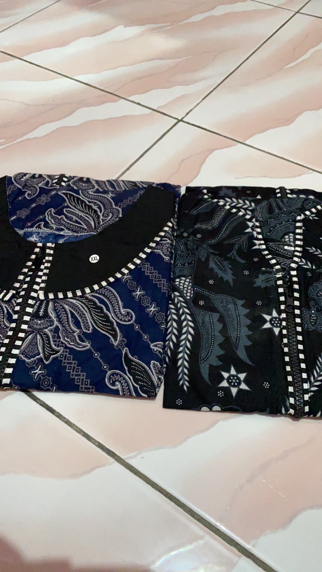 Tey-17 Batik Wanita Asj Sa Hrb026 Kenongo Kemeja Tosca Pendek Terlaris