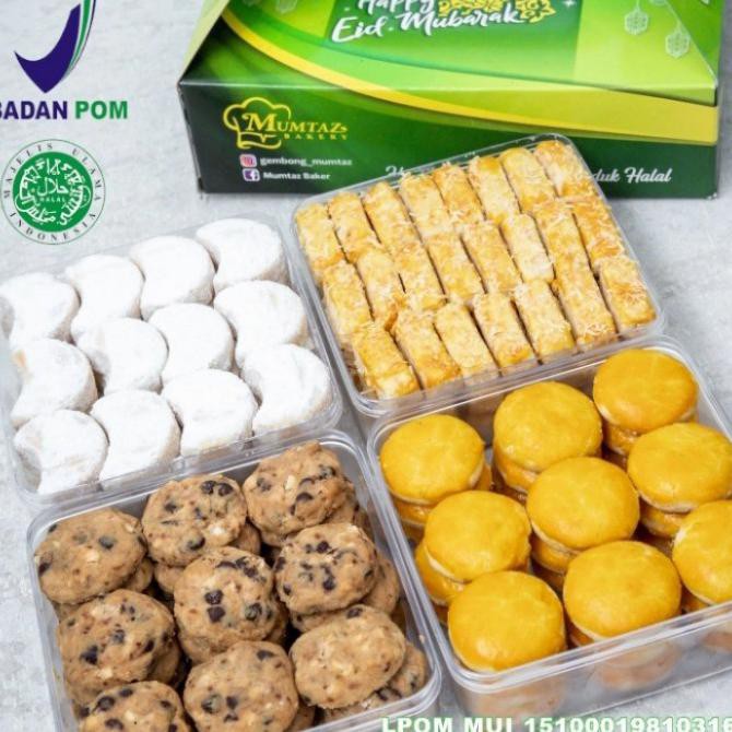 

Parsel Lebaran Kue Nastar Kastangel Putri Salju Kering Bakery Mumtaz Louismarket969