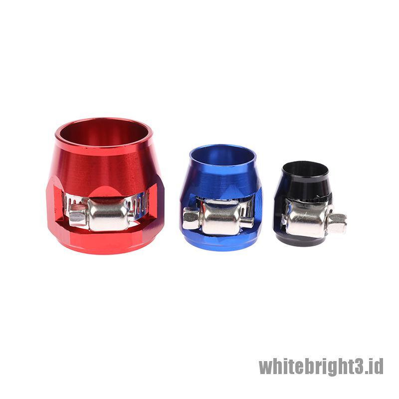 Klip Penjepit Selang Air / Oli / Bahan Bakar AN4 / 6 / 8 / 10 / 12 Warna Putih