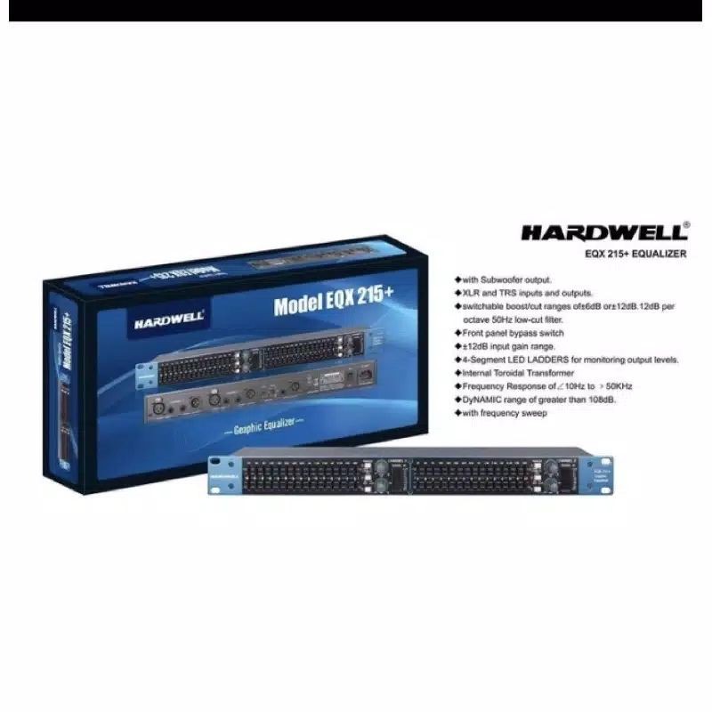 EQUALIZER Hardwell EQX 215/EQX215. produk original