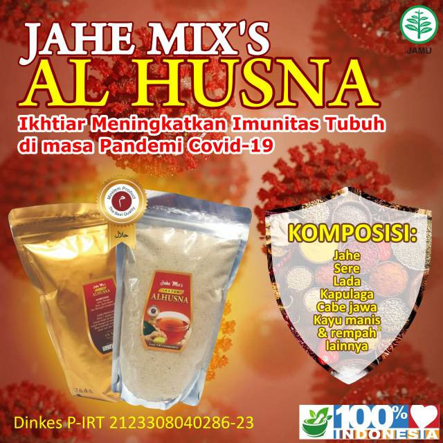 

MINUMAN JAHE SEGAR UNTUK IMUNITAS TUBUH DAYA TAHAN ANTI VIRUS - JAHE MIX'S AL HUSNA