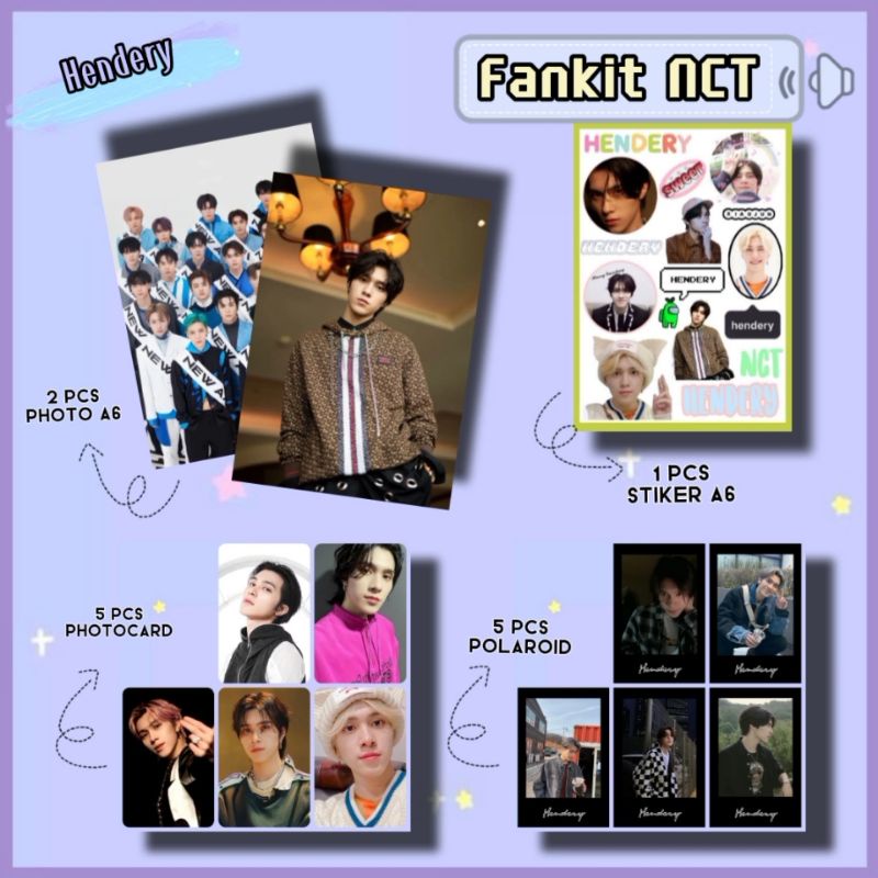 Fankit Hendery / FANKIT KPOP / FANKIT NCT HENDERY / WAYV