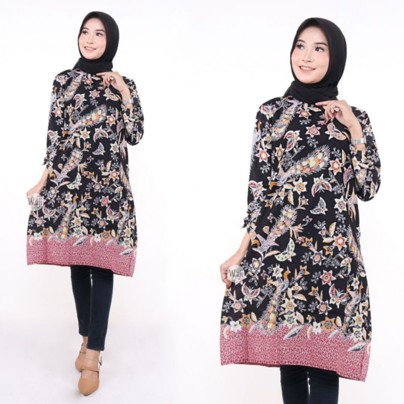 TUNIK BATIK WANITA MOTIF BARU BATIK DIANPUTRI-T poenik