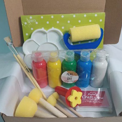 

Little Painter Set/ Paket Melukis Anak / Finger Paint Montessori