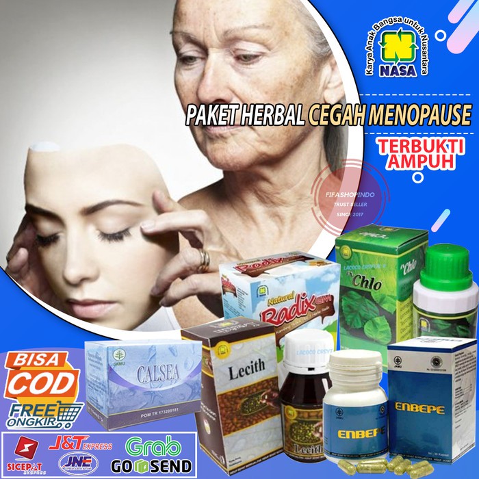 OBAT HERBAL MEMPERLAMBAT MENOPOUSE TERAPI OBAT CEGAH MENOPAUSE DINI