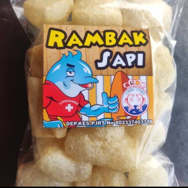 

Rambak Sapi /Krecek Sapi / Rambak Gurih / Snack Camilan Jajanan