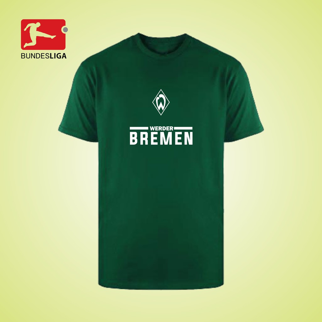 Kaos Werder Bremen, Oblong katun Liga Jerman Fans supporter sepakbola Bremen Jersey