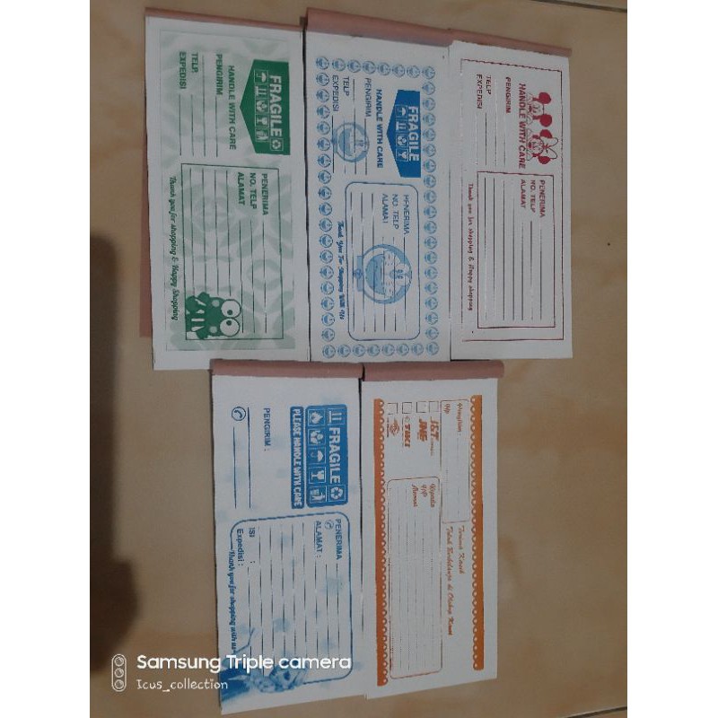 

Sale/labelpengiriman/isi50lembar