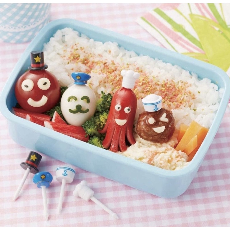 [Torune] Dream Job Lunch Pick Profession Picks Working Hat Food Pick Bento Picks - Tusukan Bento Top