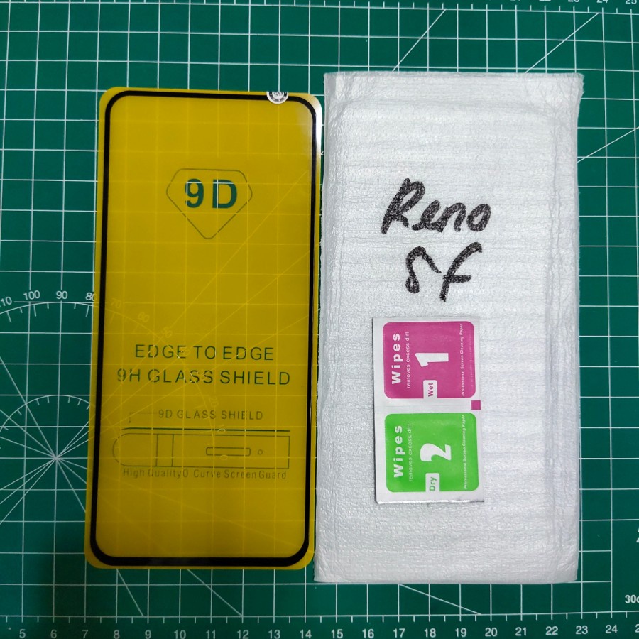 OPPO RENO 3 PRO , RENO 5F , OPPO F15 , OPPO A32 , OPPO A95 , OPPO A72 , OPPO A57 2022 , OPPO RENO 8 5G tempered glass full kaca gorila glass full 5D