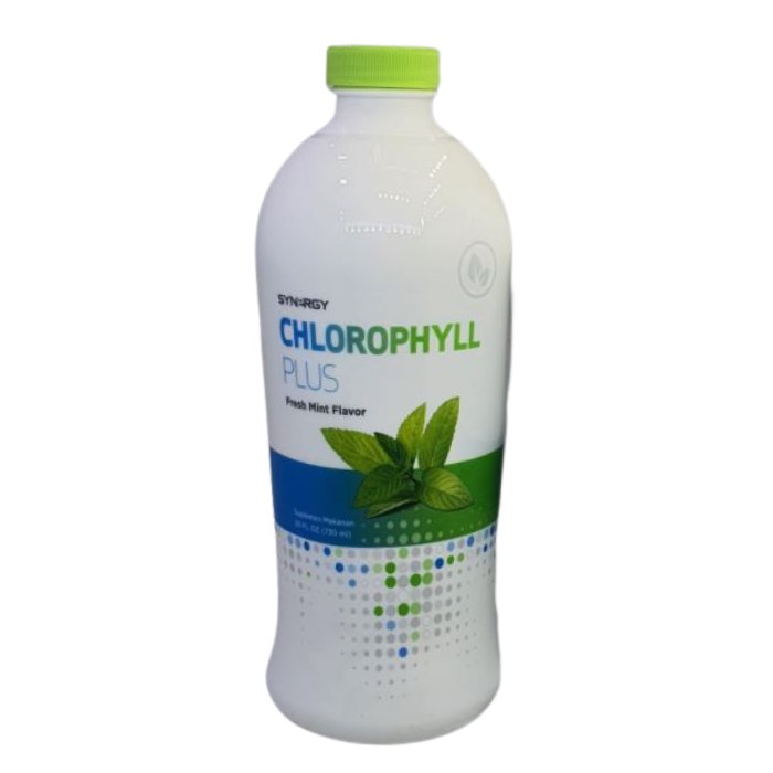 Chlorophyll Synergy 730ml Klorofil Asli Plus Mint Flavor Original HERBALRAJAS
