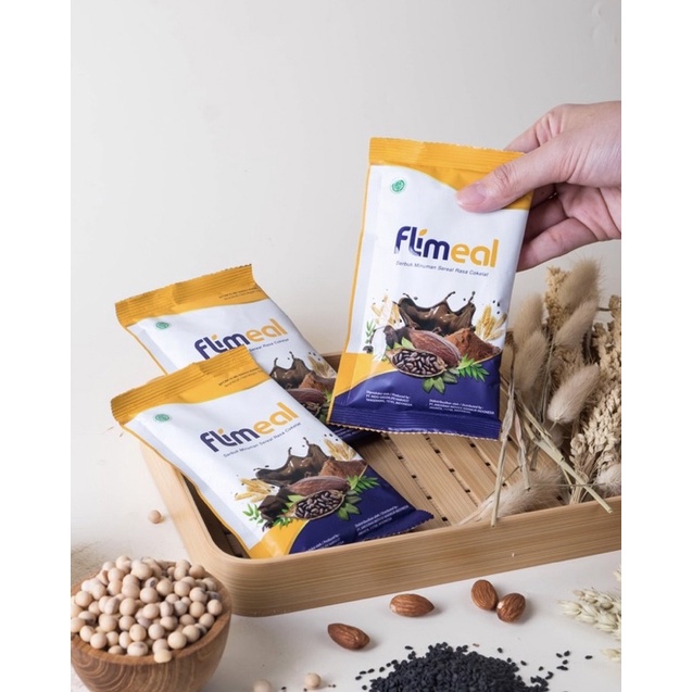 

Flimeal by Flimty 1 sachet (NYOBAIN DULU) rasa coklat