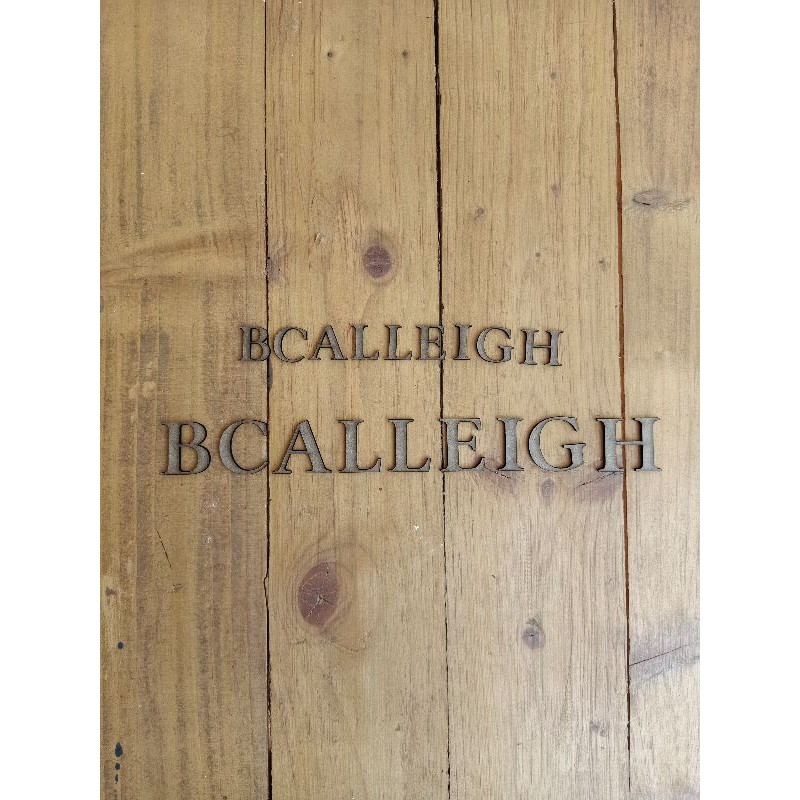 Huruf Kayu Timbul Mini DIY