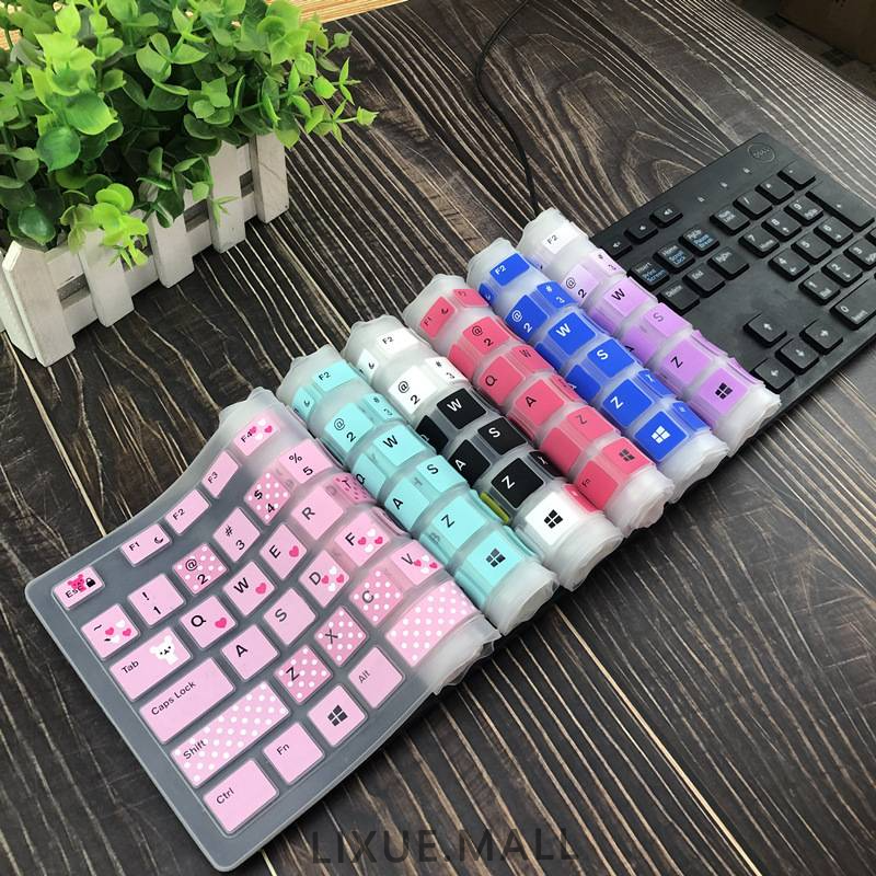 Lixue Cover Pelindung Keyboard Wireless Bluetooth Logitech Mk235 K235 K375S Bahan Silikon