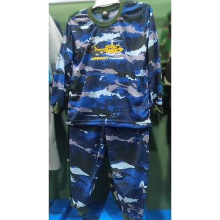 Kaos Anak Loreng AU/stelan kaos anak militer